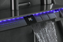 Load image into Gallery viewer, Digital Display Smart Mixer With LED Light 5 Function Piano Button Shower