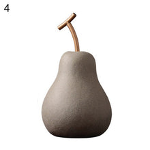 Load image into Gallery viewer, New Minimalist Ceramic Apple Pear Ornament Fruit Ceramic Art and Crafts decoracion