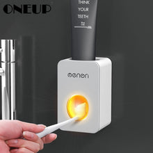 Load image into Gallery viewer, New Automatic Toothpaste Dispenser Dust-proof Toothbrush Holder