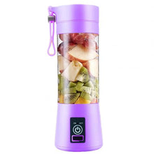 Load image into Gallery viewer, 4 Blades Portable Blender Electric Blender USB Rechargeable 500ml
