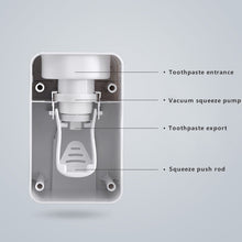 Load image into Gallery viewer, New Automatic Toothpaste Dispenser Dust-proof Toothbrush Holder