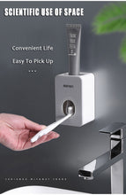 Load image into Gallery viewer, New Automatic Toothpaste Dispenser Dust-proof Toothbrush Holder