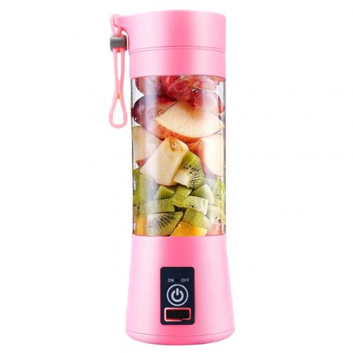 4 Blades Portable Blender Electric Blender USB Rechargeable 500ml