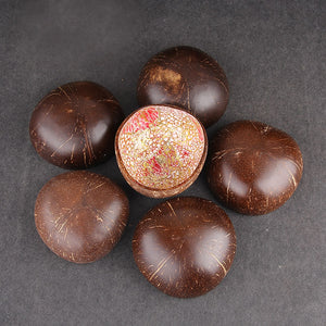 Creative Coconut Shell Bowl Wooden Naturals Decoration