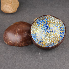 Load image into Gallery viewer, Creative Coconut Shell Bowl Wooden Naturals Decoration
