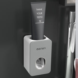 New Automatic Toothpaste Dispenser Dust-proof Toothbrush Holder