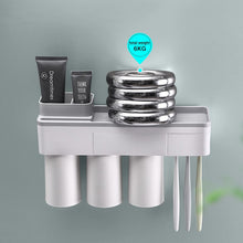 Load image into Gallery viewer, Magnetic Adsorption Inverted Toothbrush Holder
