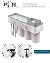 Load image into Gallery viewer, Magnetic Adsorption Inverted Toothbrush Holder
